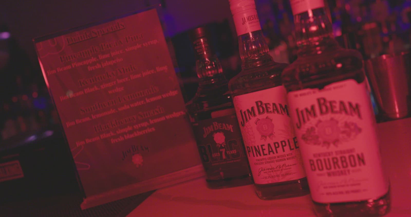Underexposed nightclub photo
